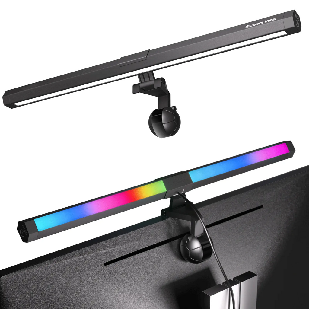 Barre lumineuse d'écran RGB