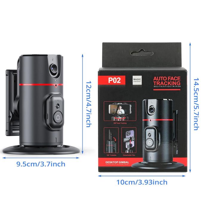 Support smartphone rotatif 360° P02 – vue 4