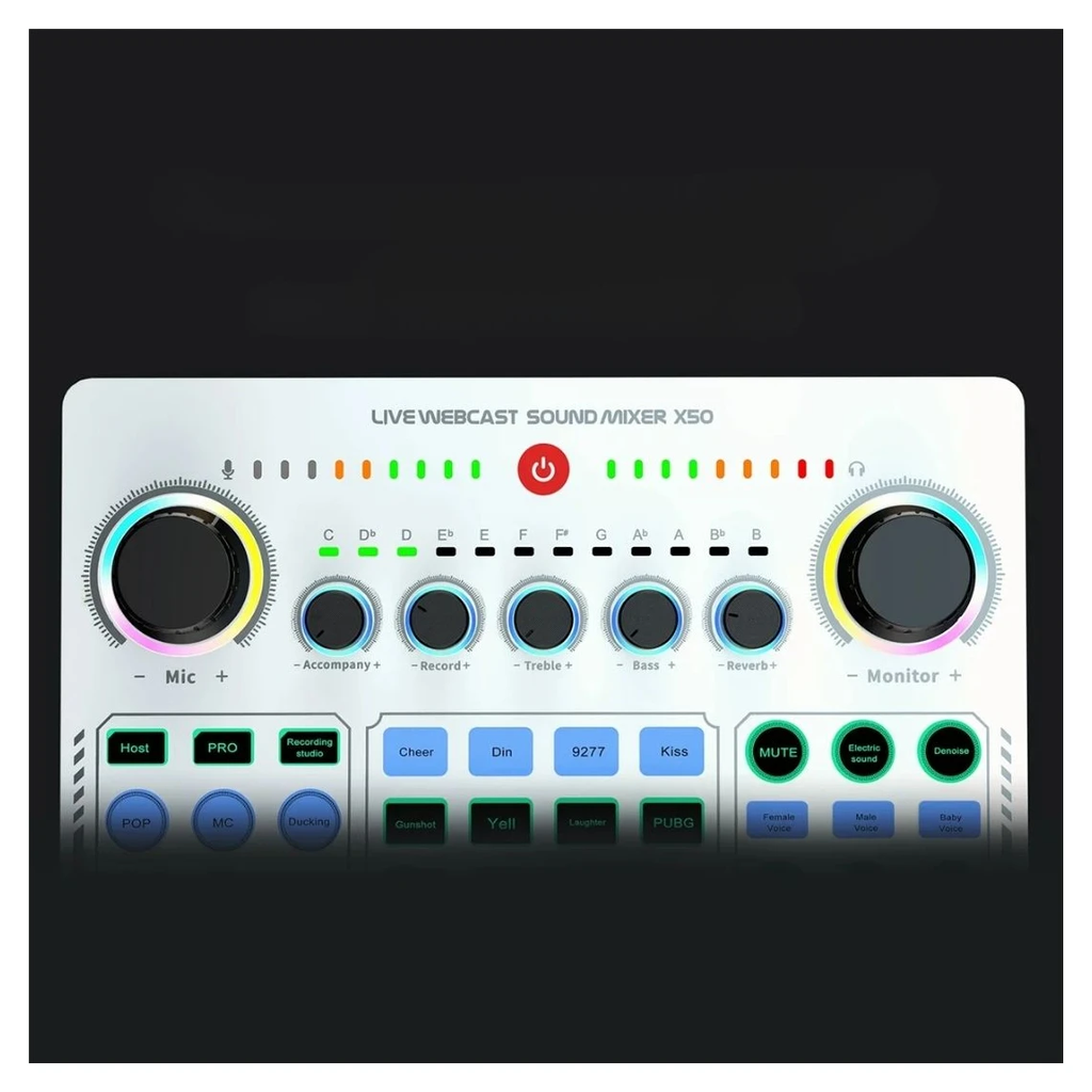 Carte son live X50 – vue 3