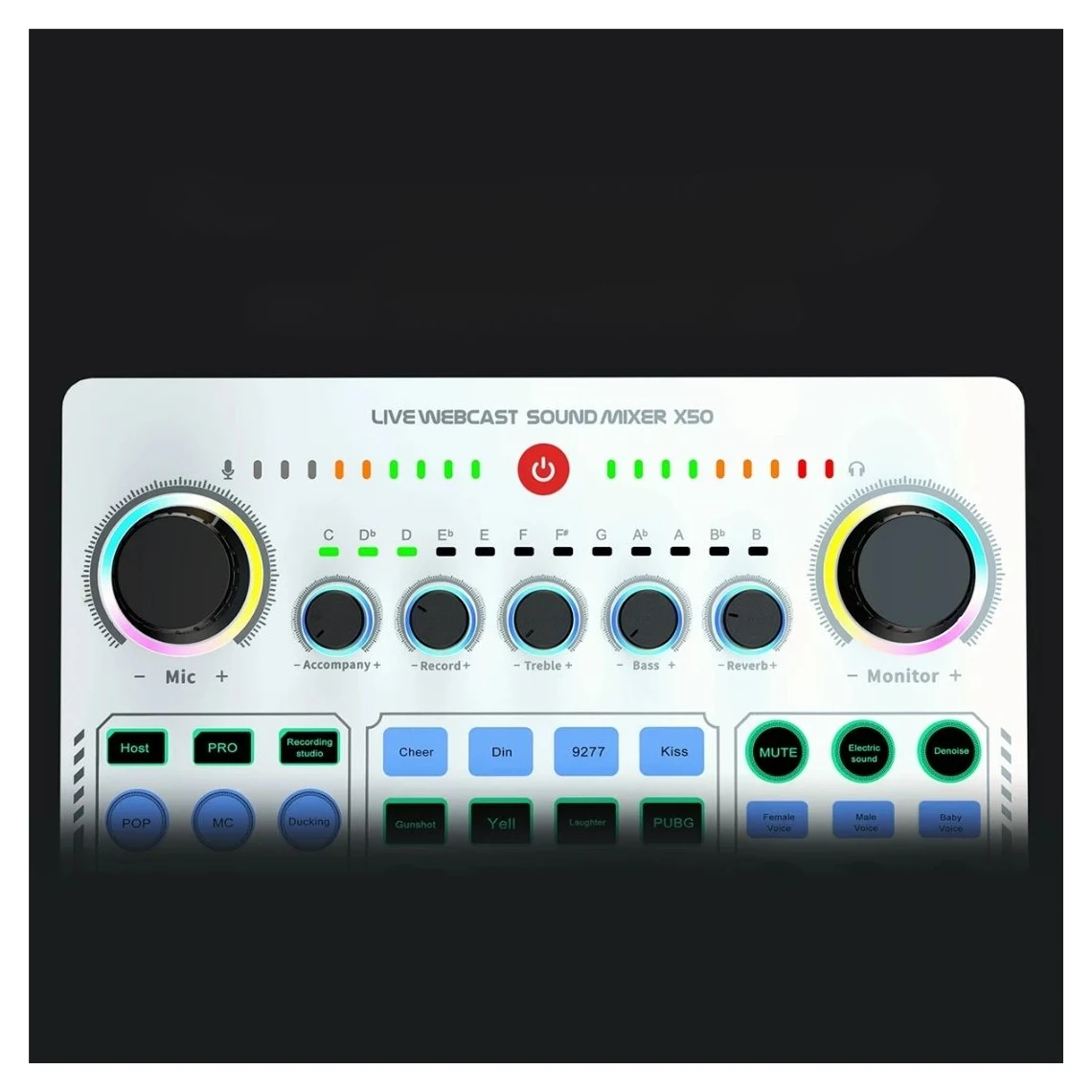 Carte son live X50 – vue 3