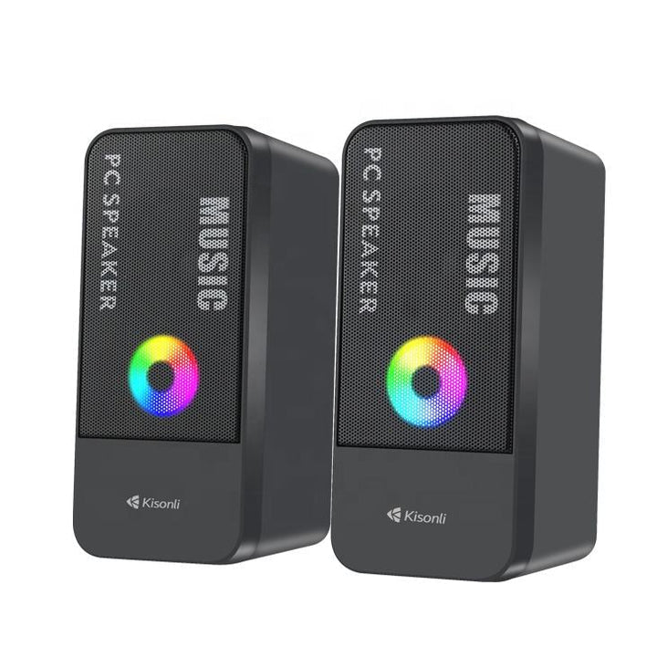 Enceintes PC Kisonli X9 RGB
