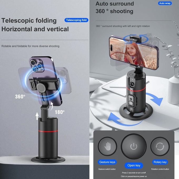 Support smartphone rotatif 360° P02 – vue 2