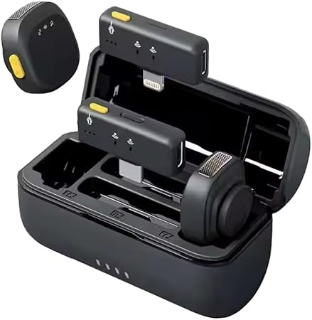 Micro sans fil double 3-en-1 pour iPhone et Android