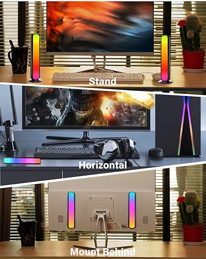 Barres lumineuses RGBIC Tuya