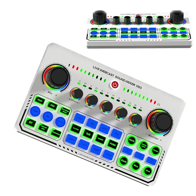 Carte son live X50 – vue 4