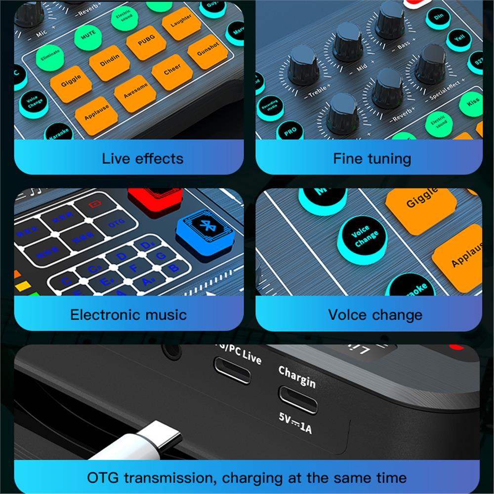 Carte son sans fil M6 pour live et podcast – vue 3