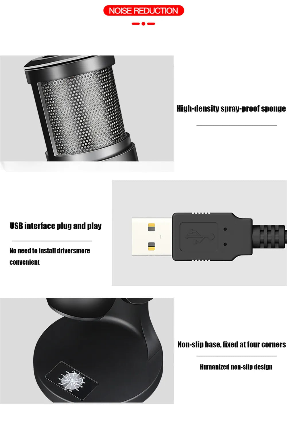 Micro USB-C JMARY MC-PW9 RGB – vue 3