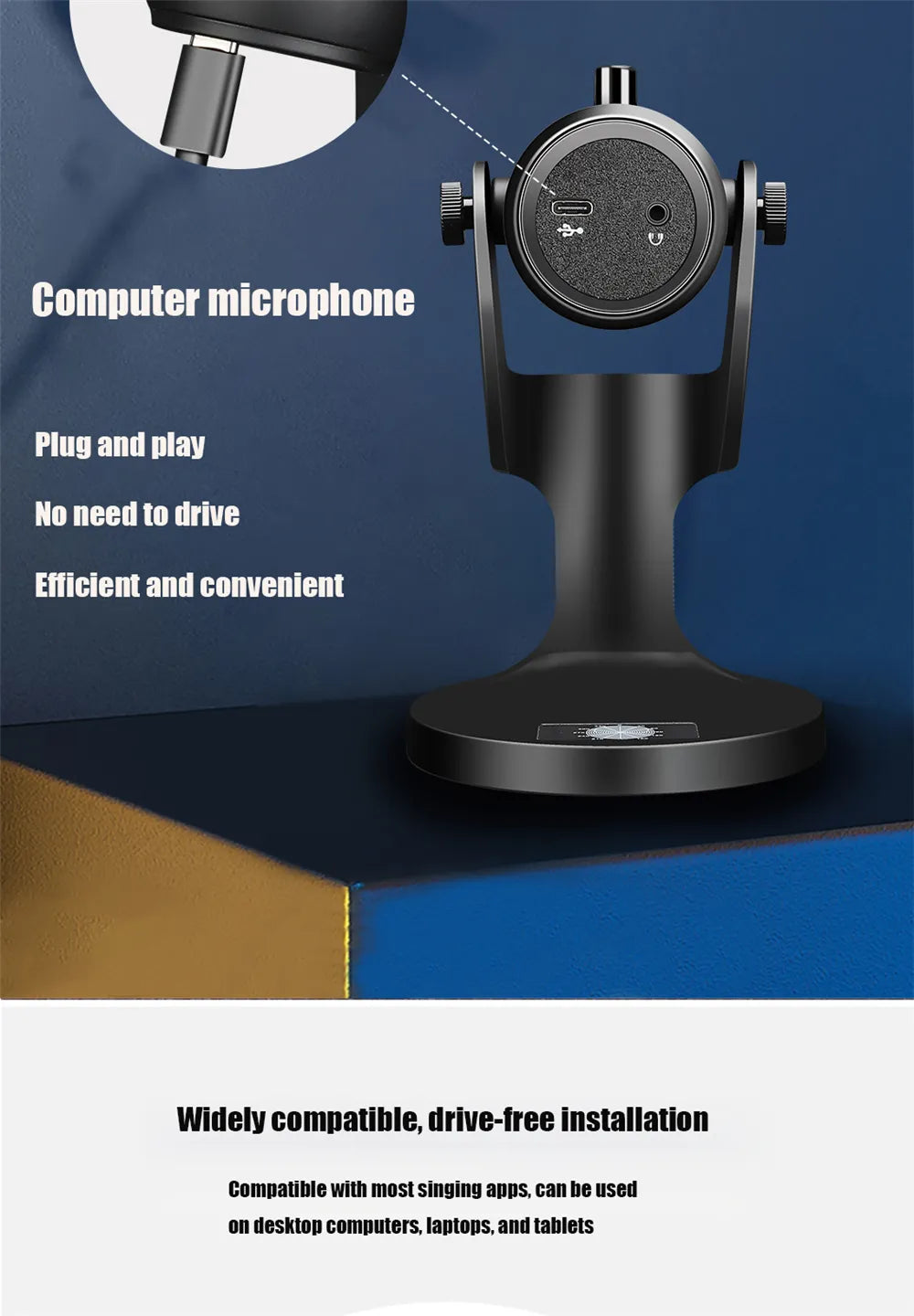 Micro USB-C JMARY MC-PW9 RGB – vue 4