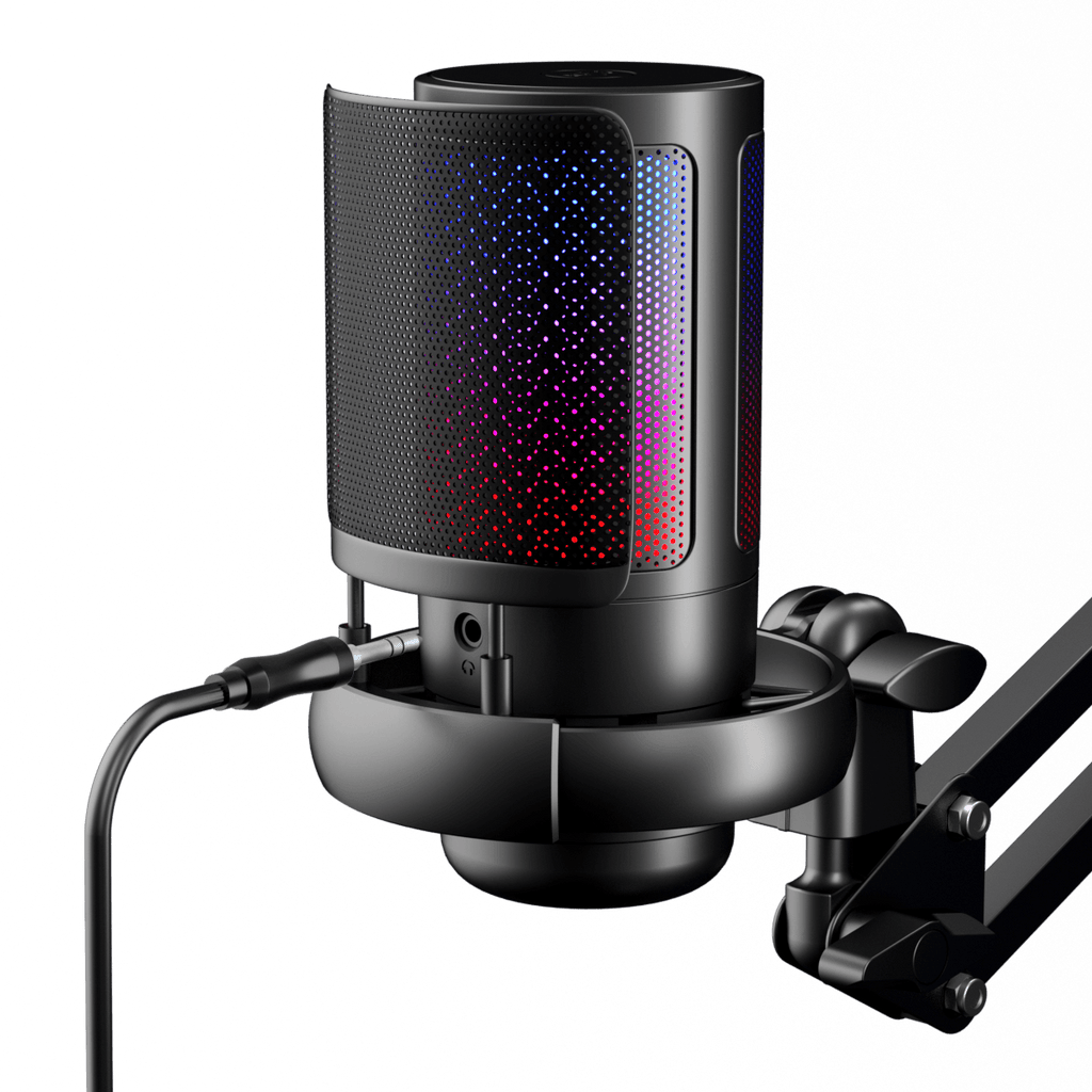 Micro USB gaming ME6S RGB – vue 2