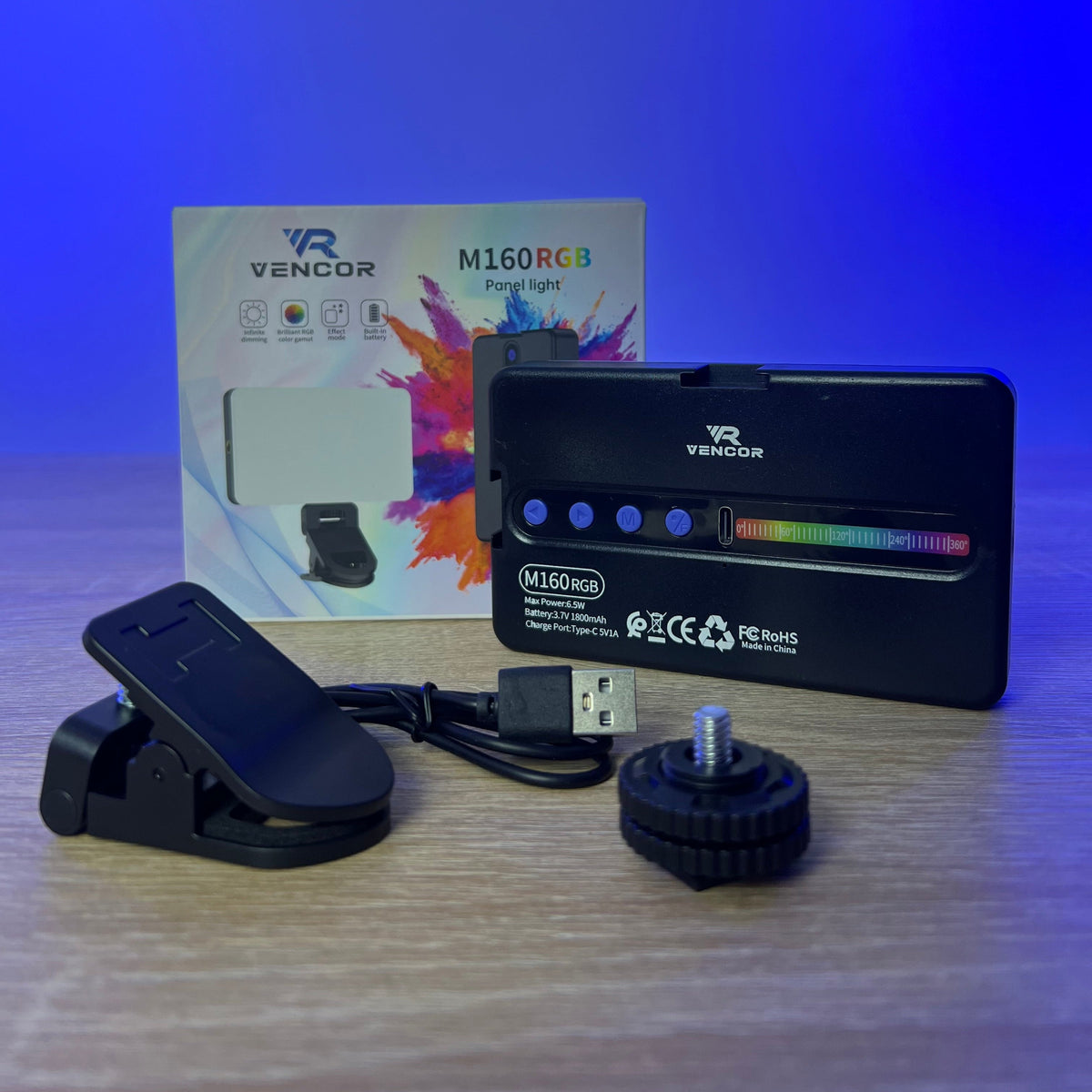 Lumière de poche M160 RGB