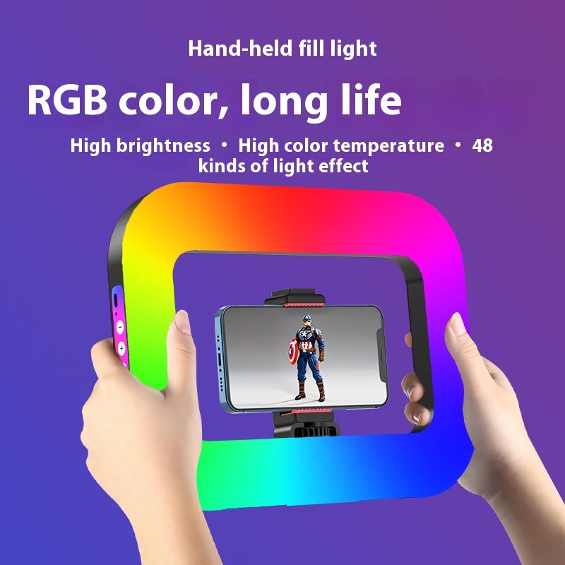 Ring light portable RGB 20W