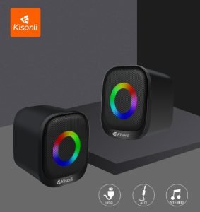 Enceinte PC Kisonli X36 RGB – vue 3