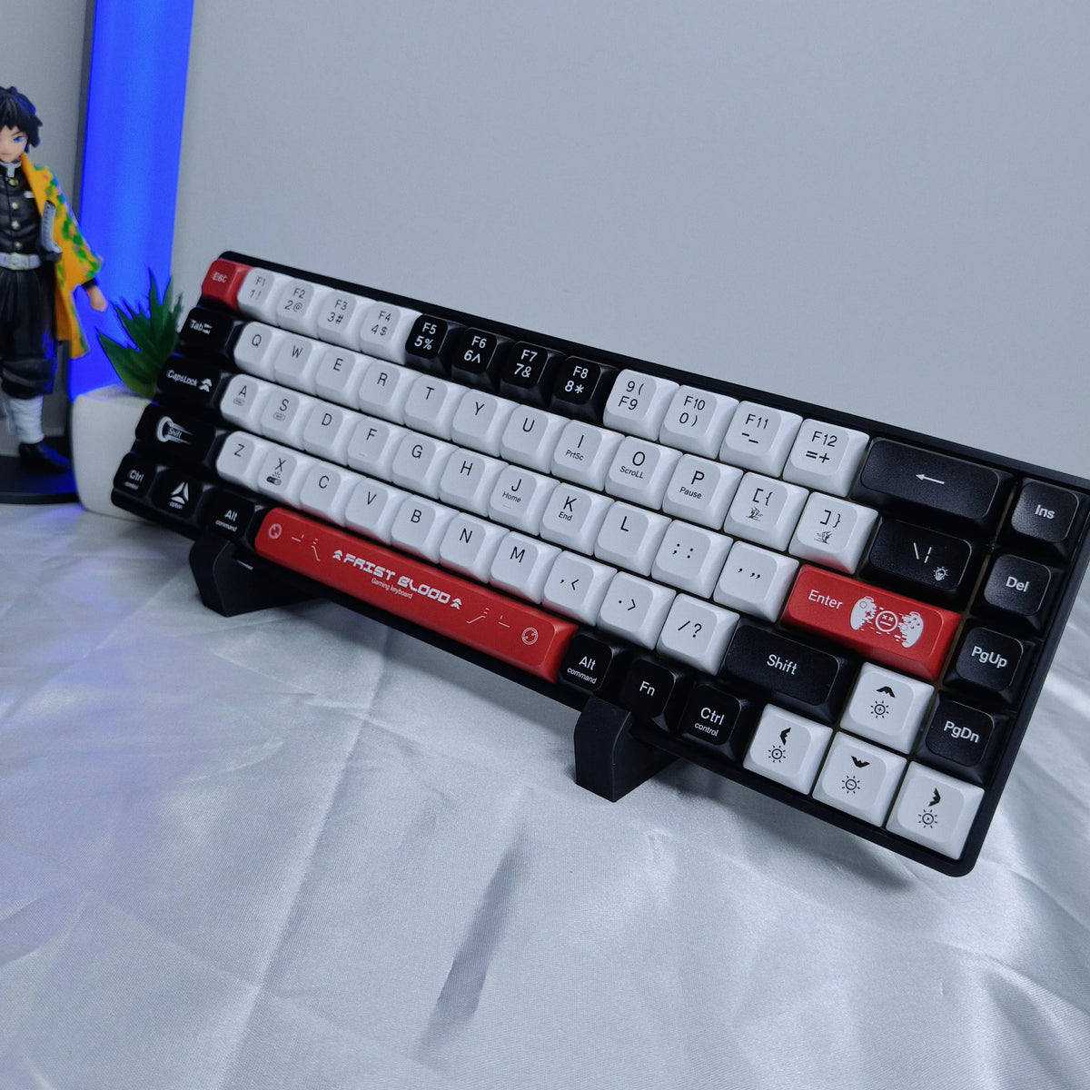 Clavier mécanique Jedel KL68 61 touches RGB – vue 2