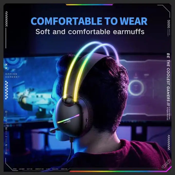 Casque gaming RGB Onikuma X33 – vue 4