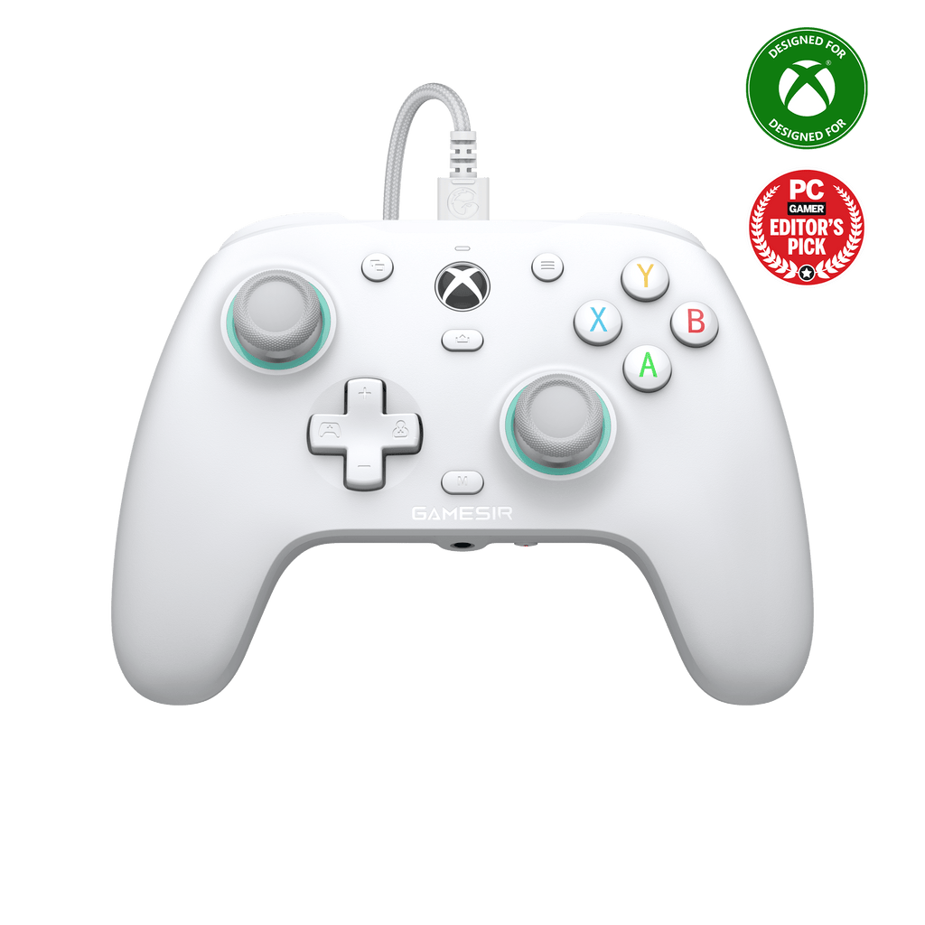 Manette filaire GameSir G7 SE Xbox blanche