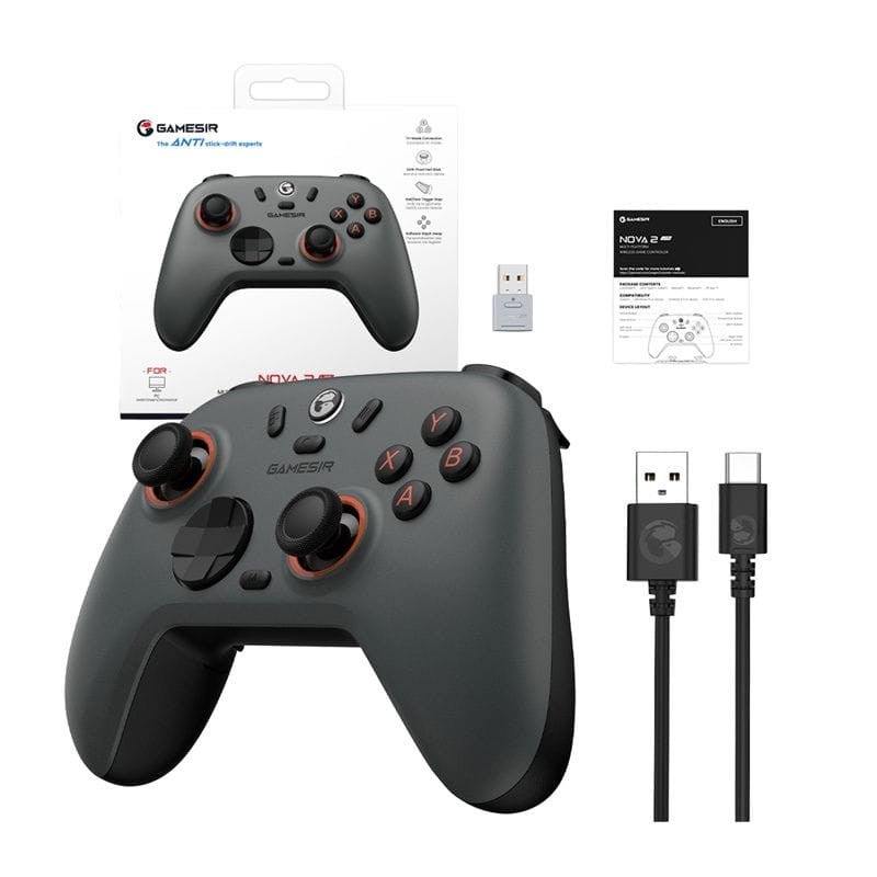 Manette sans fil GameSir Nova 2 Lite grise – vue 5