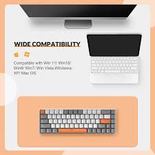 Clavier gaming Ziyoulang T8 60 % RGB – vue 3