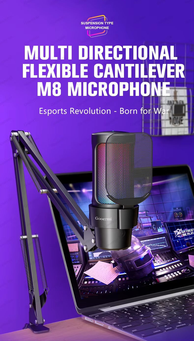 Micro gaming M8 – vue 3