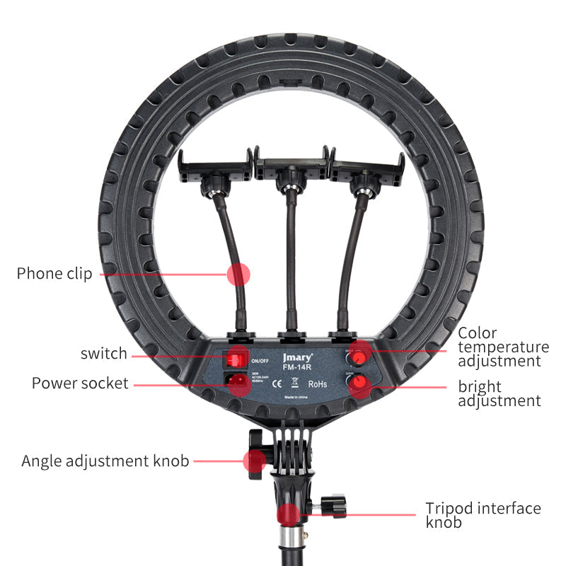 Ring light JMARY FM-14R