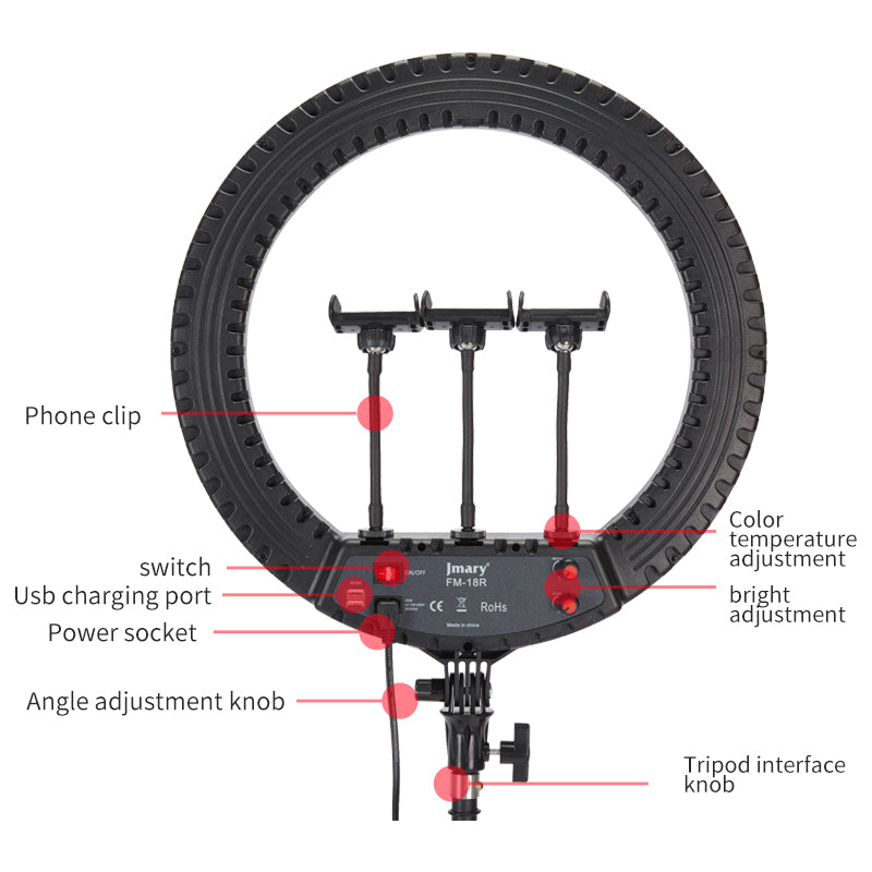Ring light JMARY FM-18R