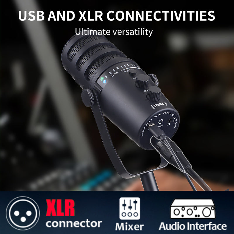 Micro JMARY MC-PW12 XLR et USB – vue 3