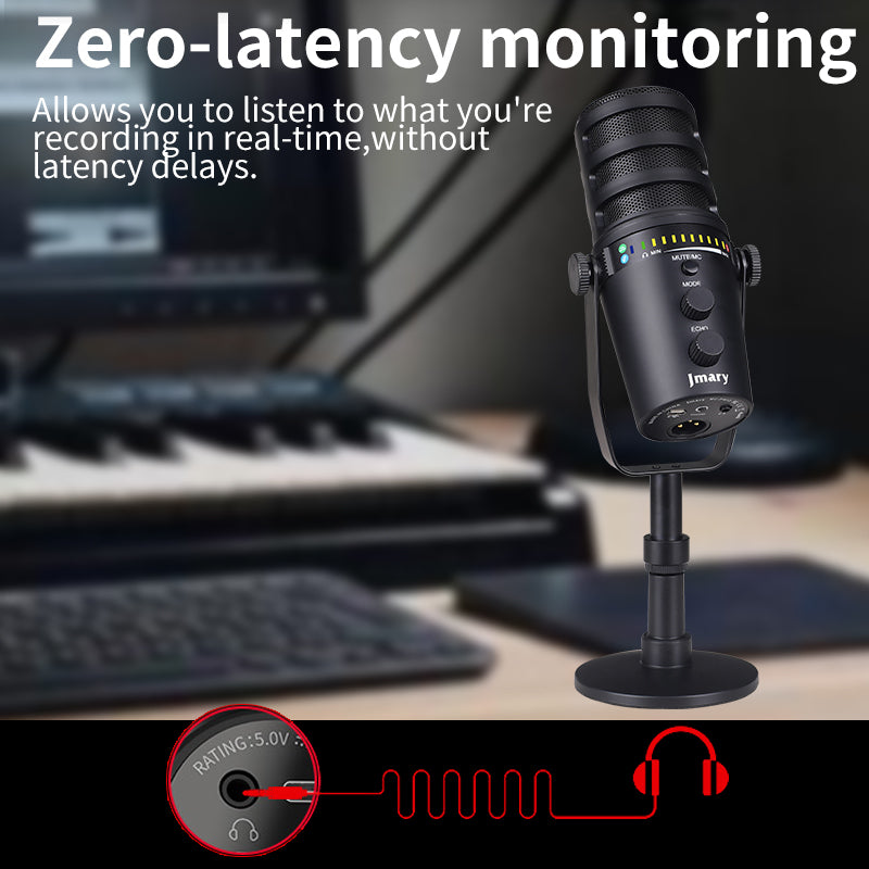 Micro JMARY MC-PW12 XLR et USB – vue 5