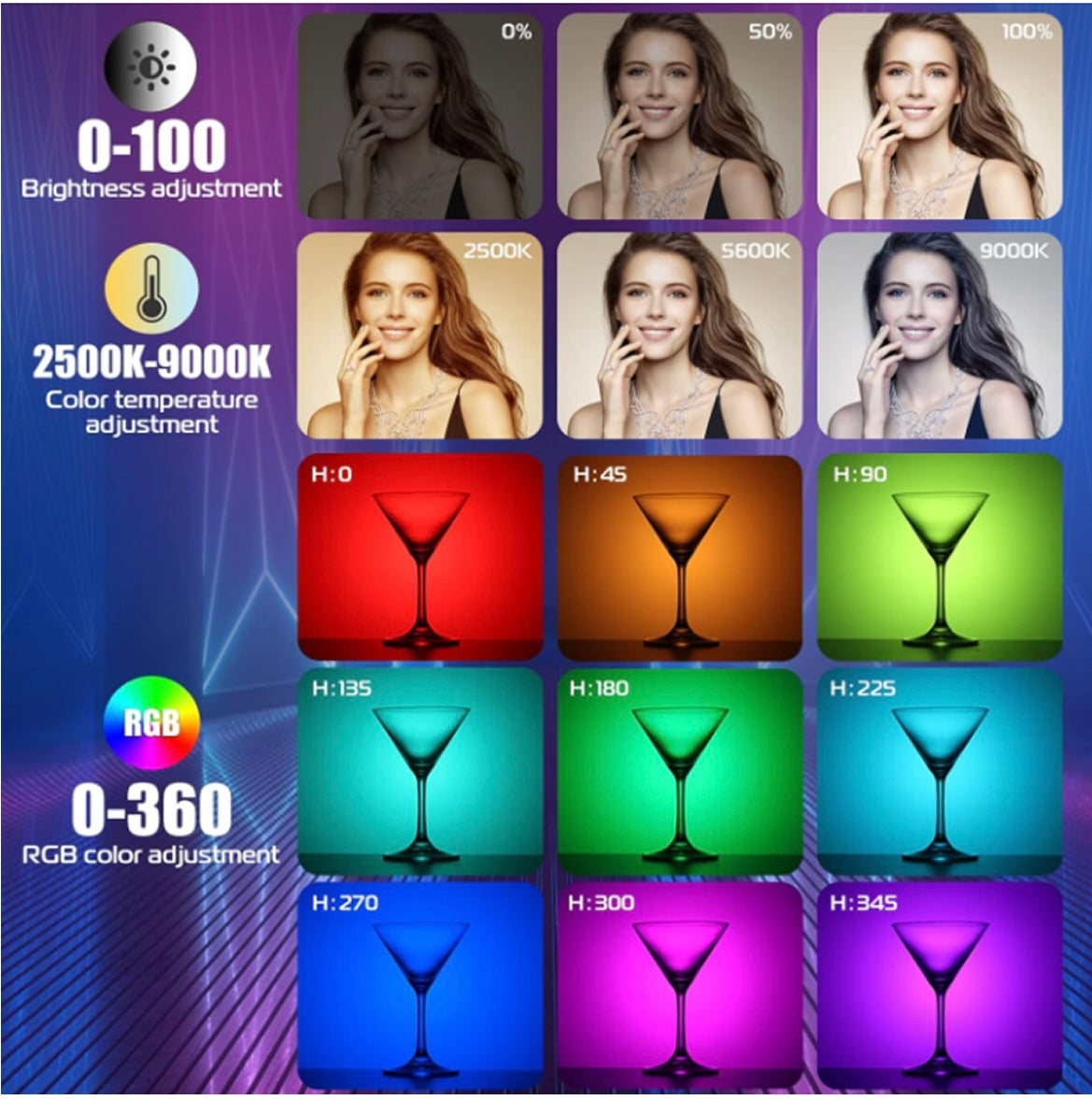 Tube LED RGB LS-188