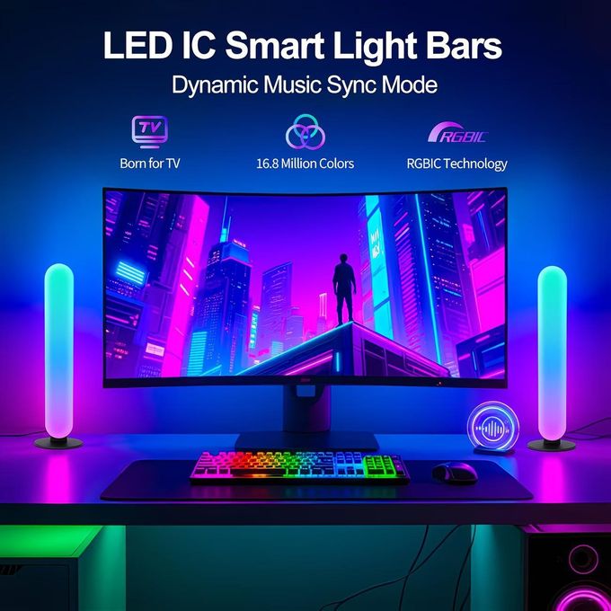 Bâton LED RGB portable MJ-21