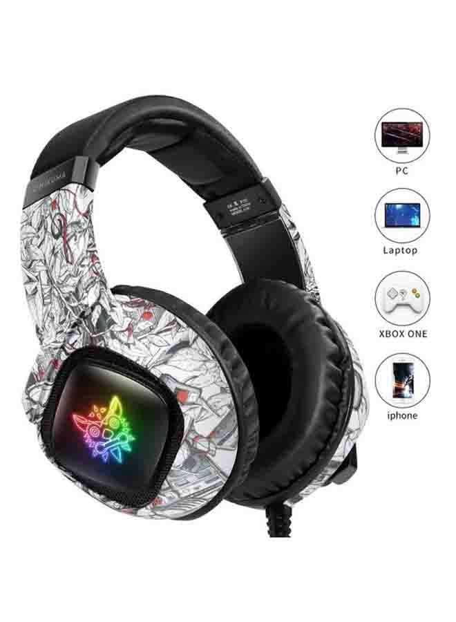 Casque gaming RGB Onikuma K19 – vue 3