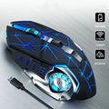 Souris gaming sans fil T-WOLF Q13 noire – vue 2